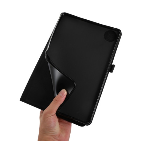 Чохол-книжка Fabric Leather для Xiaomi Pad SE 8.7 4G - пурпурно-червоний