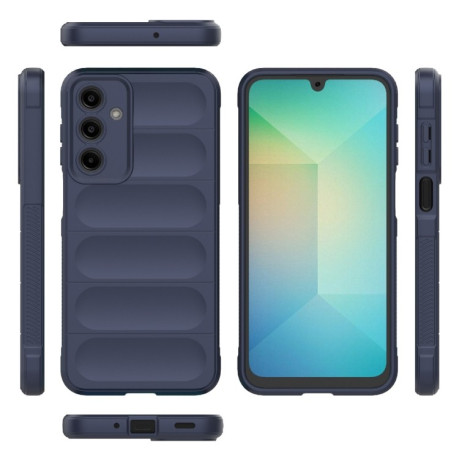 Силіконовий чохол Magic Flannel для Samsung Galaxy A16 5G - синій