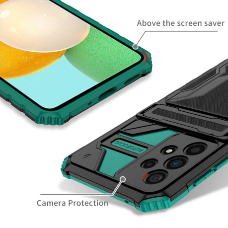 Протиударний чохол Armor Card для Samsung Galaxy A53 5G - зелений