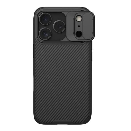 Чохол NILLKIN CamShield Pro із шторкою для камери на iPhone 17 Pro - чорний