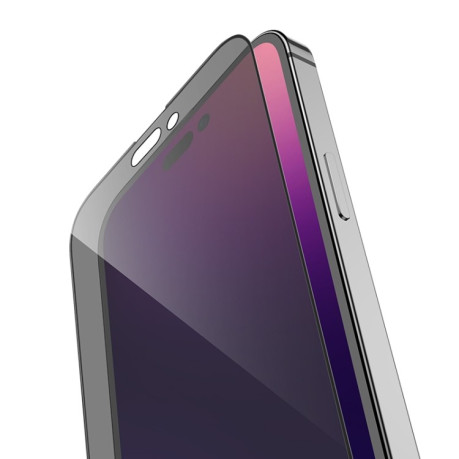 Защитное стекло hoco A12 Pro Nano 3D для iPhone 14 Pro Max - черное