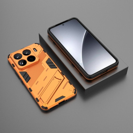 Протиударний чохол Punk Armor для Xiaomi 15 Pro 5G - помаранчевий