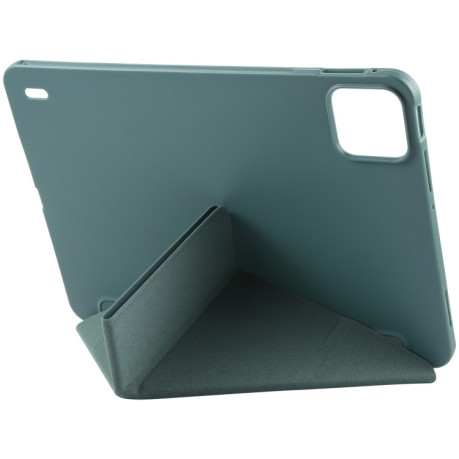 Чехол-книжка EsCase Demation для Xiaomi Pad 7 / 7 Pro - зеленый