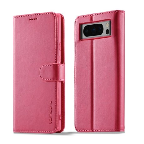 Чехол книжка LC IMEEKE Calf Texture на Google Pixel 8 Pro - красный