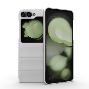 Силиконовый чехол Magic Flannel для Samsung Galaxy  Flip 6/Flip 7 FE - белый