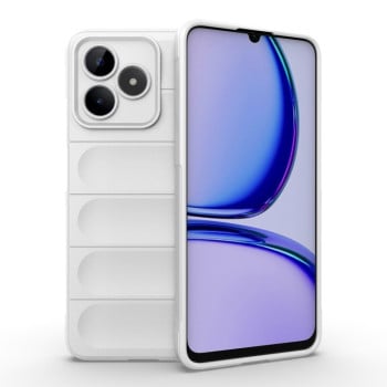 Силиконовый чехол Magic Flannel для Realme C53/C51 - белый