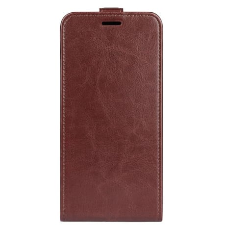Флип-чехол R64 Texture Single на Xiaomi Redmi A5 4G 173.3mm 5G / 4G EU 173mm - коричневый