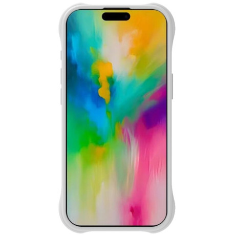 Ударозащитный чехол IMAK UC-6 Series Manbo Frosting Soft на  iPhone 16 Pro - белый