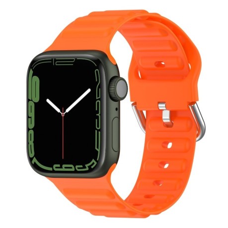 Ремешок Ocean Ripple для Apple Watch Series 8/7 41mm / 40mm - оранжевый
