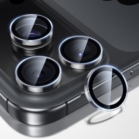 Защитное стекло на камеру ESR Armorite Camera на iPhone 14 Pro / Pro Max / 15 Pro / Pro Max / 16 Pro / Pro Max / 17 Pro / Pro Max - Clear