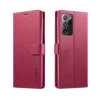 Чехол книжка LC.IMEEKE Calf Texture на Samsung Galaxy Note 20 Ultra - красный