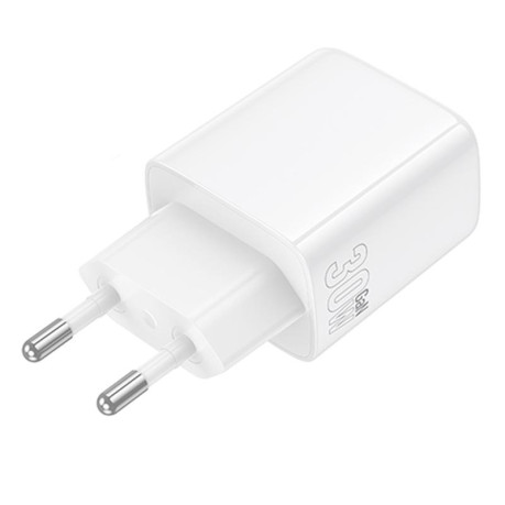 Быстрая Зарядка Borofone BN29 Fuente PD30W+QC3.0 (1USB-A/1C) - белая
