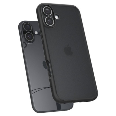 Оригінальний чохол Spigen Ultra Hybrid для iPhone 16 - black