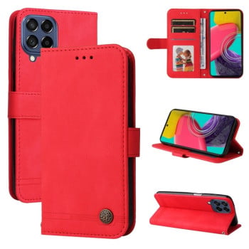 Чохол-книжка Skin Feel Life Tree Samsung Galaxy M53 5G - червоний