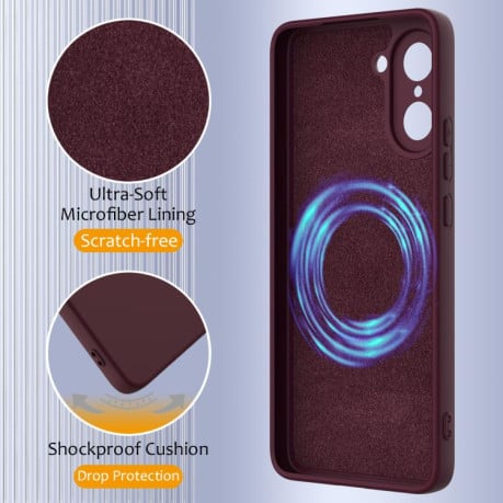Силіконовий чохол Shockproof Silicone з Magsafe на OnePlus Nord CE5 - коричневий