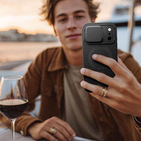 Чохол Tech-Protect Kevlar Aura з MagSafe на iPhone 17 Pro Max - Black