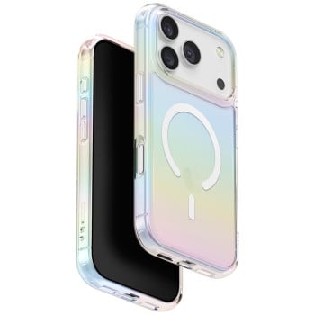 Оригінальний чохол Uniq Iridescia Magclick Charging для iPhone 17 Pro - Multicolor
