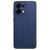 Чохол Tree Bark Leather Shockproof на OPPO A6 Pro Global — синій