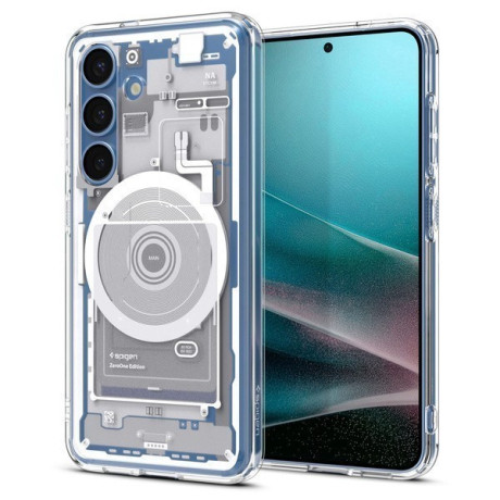 Оригинальный чехол Spigen Ultra Hybrid  Zero One Mag Case для Samsung Galaxy S25  - White
