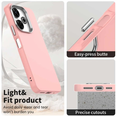 Чохол протиударний Colorful Acrylic Series для Xiaomi Poco M6 4G - рожевий
