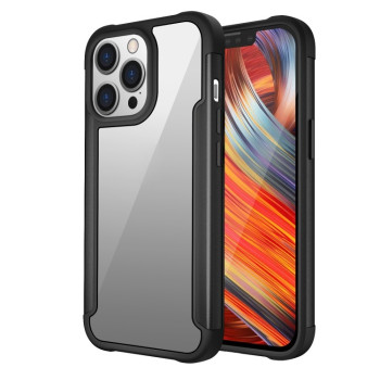 Противоударный чехол Iron Man Series на iPhone 13 Pro Max - черный