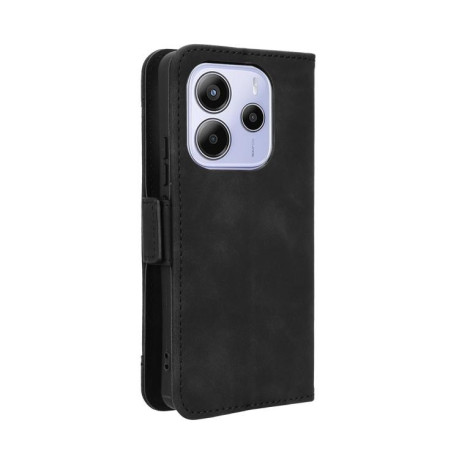 Чехол-книжка Skin Feel Calf на Xiaomi Redmi Note 14 4G 164.84mm EU Version - черный
