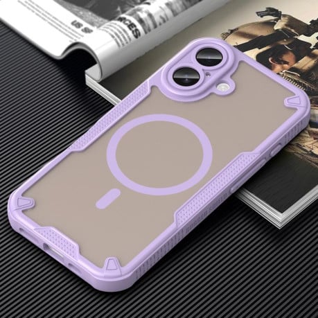 Чохол Armor Glaze з MagSafe Magnetic на iPhone 17 - фіолетовий
