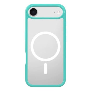 Чехол Kalebol Clear с MagSafe гибрид на iPhone Air - зеленый