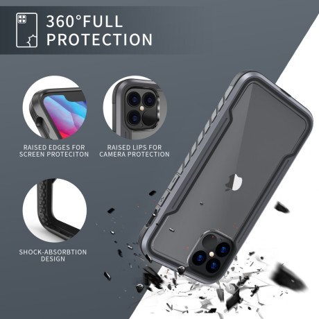 Протиударний чохол X-Fitted X-FIGHTER Plus Version для iPhone 12 Pro Max-gray