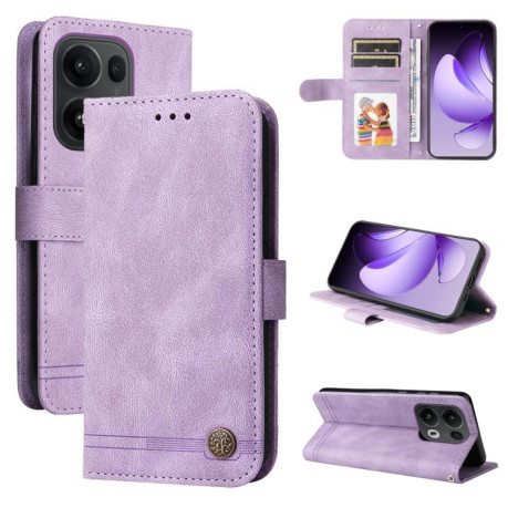 Чехол-книжка Skin Feel Life Tree для OPPO Reno13 Pro Global - фиолетовый