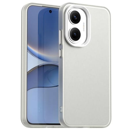 Чохол Candy Series гібрид з посиленими бортиками на Xiaomi Poco F7 - білий
