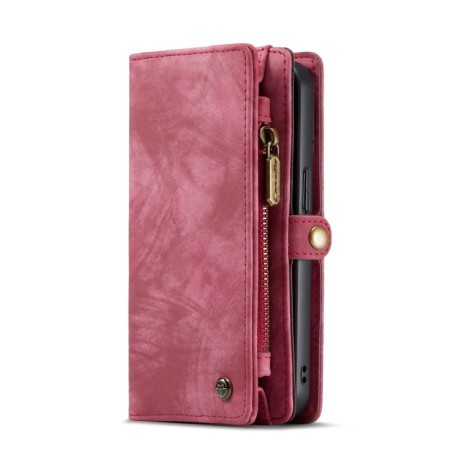 Чохол-гаманець CaseMe 008 Series Zipper Style на iPhone 13 mini - червоний