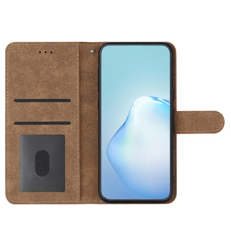 Чехол-книжка Stitching Skin Feel для iPhone 16 - синий