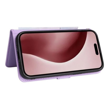 Чехол-книжка BETOPNICE BN-005 2 in 1 Detachable Imitate Genuine Leather для iPhone 16 Pro Max - фиолетовый