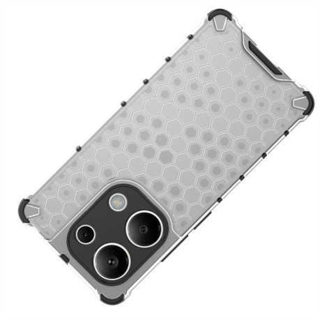 Противоударный чехол Honeycomb на Xiaomi Redmi Note 14S/ 13 Pro 4G / POCO M6 Pro 4G - красный