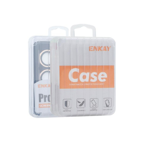Захисне скло ENKAY Aluminium для iPhone Air - рожеве