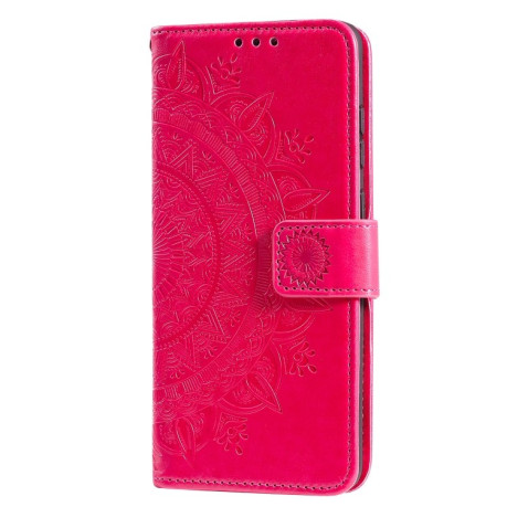 Чехол-книжка Totem Flower для Samsung Galaxy A03s - красный