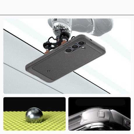 Оригінальний чохол Spigen Rugged Armor Mag MagSafe для Samsung Galaxy S25 - Gray