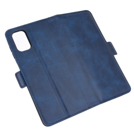 Чохол-книжка Dual-side Magnetic Buckle для Samsung Galaxy M51 - синій