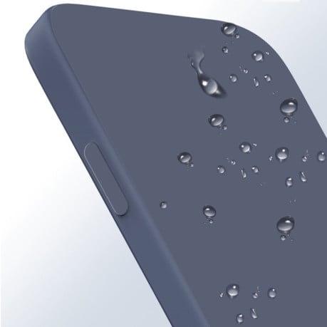 Противоударный чехол Imitation Liquid Silicone для Samsung Galaxy S23 Ultra 5G - серый