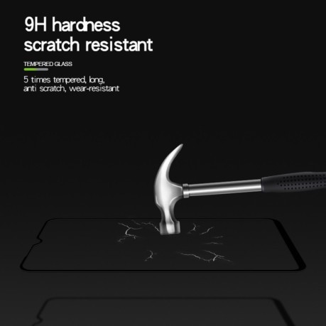 Защитное стекло MOFI 9H 3D Full Screen на Samsung Galaxy A70 -черное