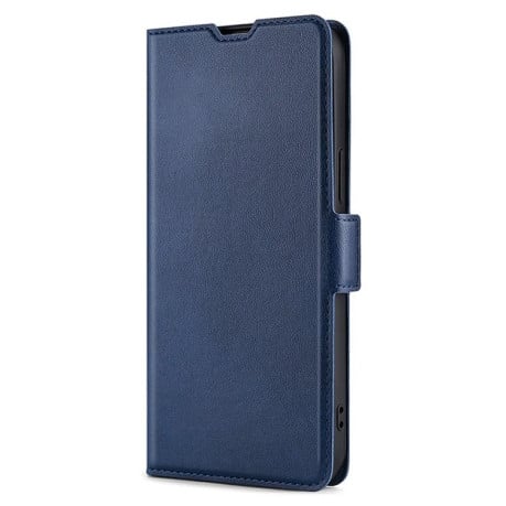 Чохол-книжка Voltage Side Buckle на Infinix Note Edge 5G — синій