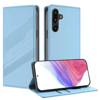 Чохол-книжка Embossed Multi-functional Wallet Retro Leather на Samsung Galaxy F16 5G / M16 5G - блакитний