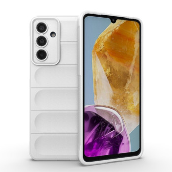 Силіконовий чохол Magic Flannel для Samsung Galaxy M55 5G - білий