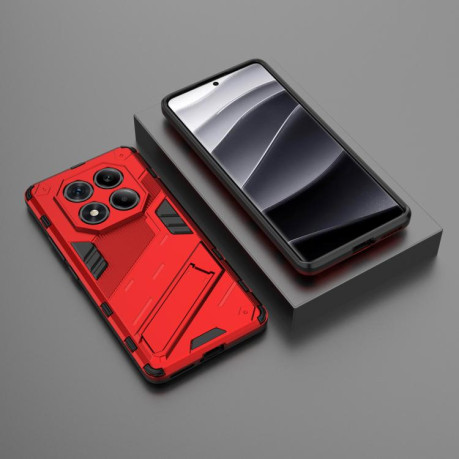 Протиударний чохол Punk Armor для Redmi Note 14 Pro 4G Global - червоний