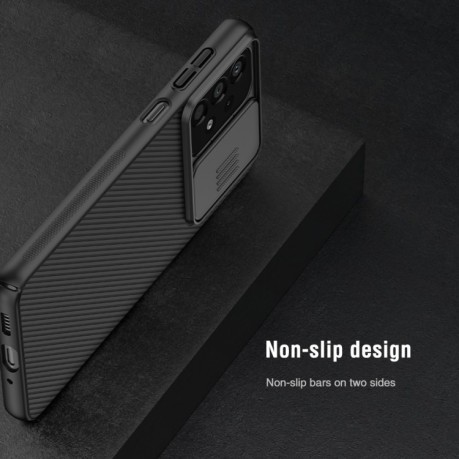Противоударный чехол NILLKIN Black Mirror Series на Samsung Galaxy A33 5G - черный