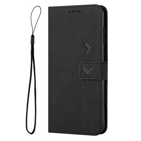 Чехол-книжка Skin Feel Heart Amile для Realme 11 Pro 5G - черный