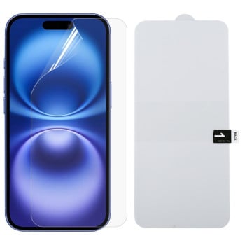 Защитная пленка HMC Soft Hydrogel Series на iPhone 16