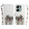 Чохол-книжка 3D Colored Horizontal для Xiaomi Redmi Note 14S/ 13 Pro 4G / POCO M6 Pro 4G - Pug