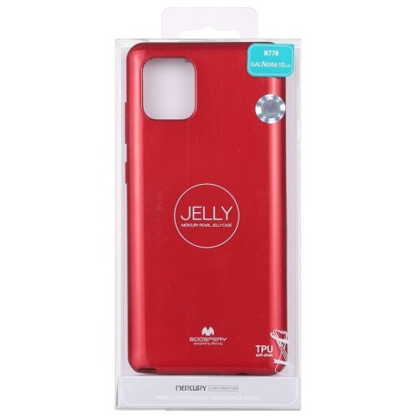 Чехол MERCURY GOOSPERY JELLY на Samsung Galaxy A81/M60s/Note 10 Lite - красный